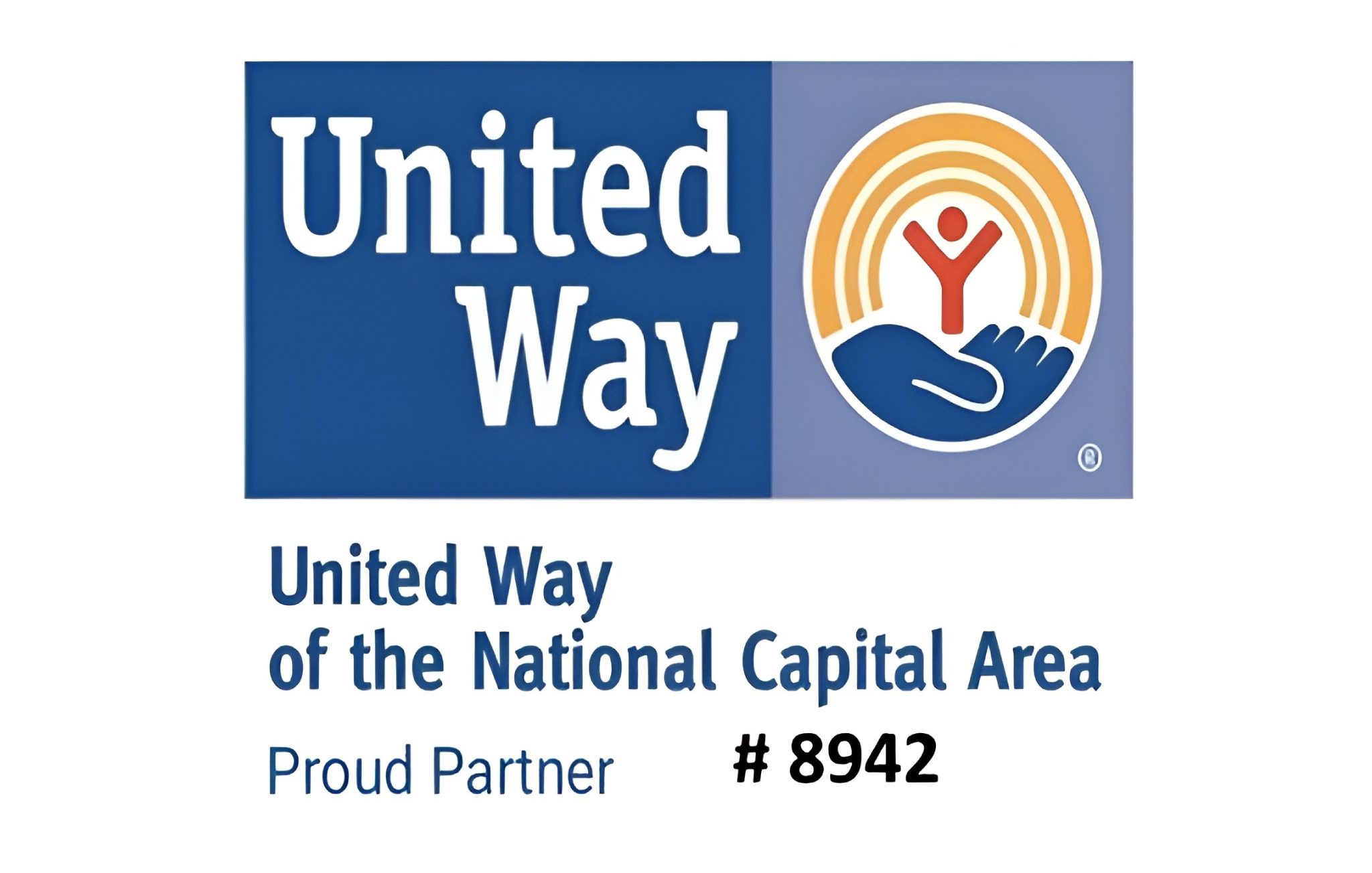 Logo of United Way of the National Capital Area with partner number.